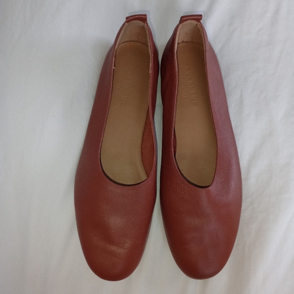Everlane Day Glove Flats Toasted Almond - Picture 3 of 8